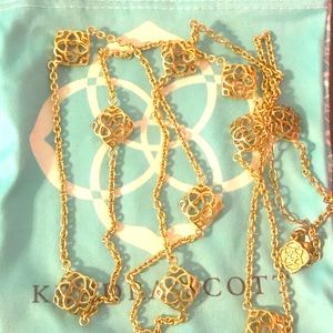 Classic Kendra Scott Long Logo necklace